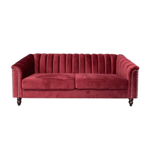 Maroon Sofa